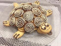 Пошаговый рецепт торта черепаха