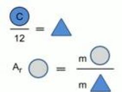 Izračunajte relativnu atomsku masu elementa